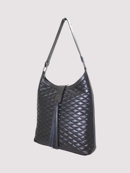 AMALTHIA - CAPITONE Classic – Μαύρο - Hobo Τσάντα
