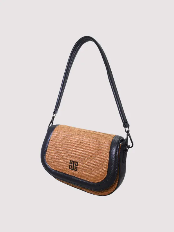 CORFU - RAFFIA - Tobacco - EL Strap