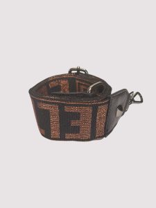 DRYOPI - ΔΕΡΜΑ - Μαύρο - Mini Hobo Τσάντα - EL LOGO – Μαύρο/Μπρονζέ Λούρεξ