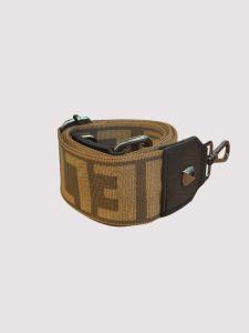 ANTIPAROS - Ανάγλυφο ΔΕΡΜΑ - Χακί - EL Ιμάντας - Τσάντα Χιαστί - EL LOGO – Λαδί/Σκούρο Μπεζ