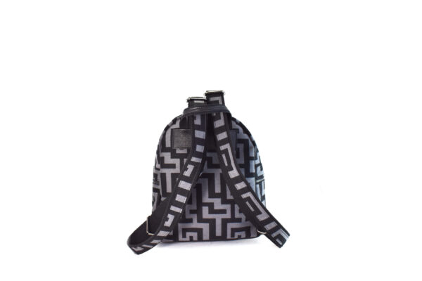 IKAROS SMALL - Γκρι/Μαύρο - LOGO - Σακίδιο Πλάτης