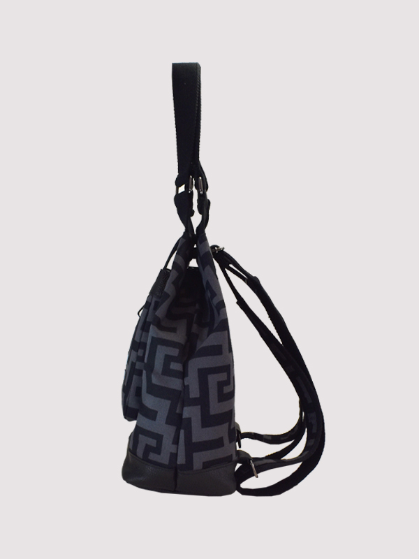 FIMI Small - CLASSIC Pattern - Γκρι/Μαύρο - Σακίδιο Πλάτης