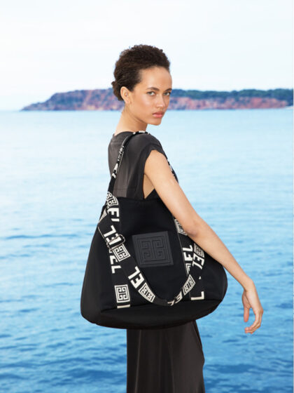 THALASSA - SCUBA - Μαύρο - EL Μαύρο/Εκρού Jacq. Ιμάντας - Τσάντα Ώμου