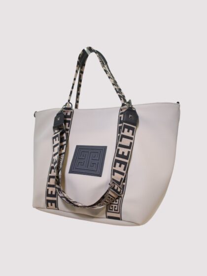 THALASSA - SCUBA - Μπεζ - EL Φουντούκι/Μαύρο Ιμάντας - Τσάντα Ώμου